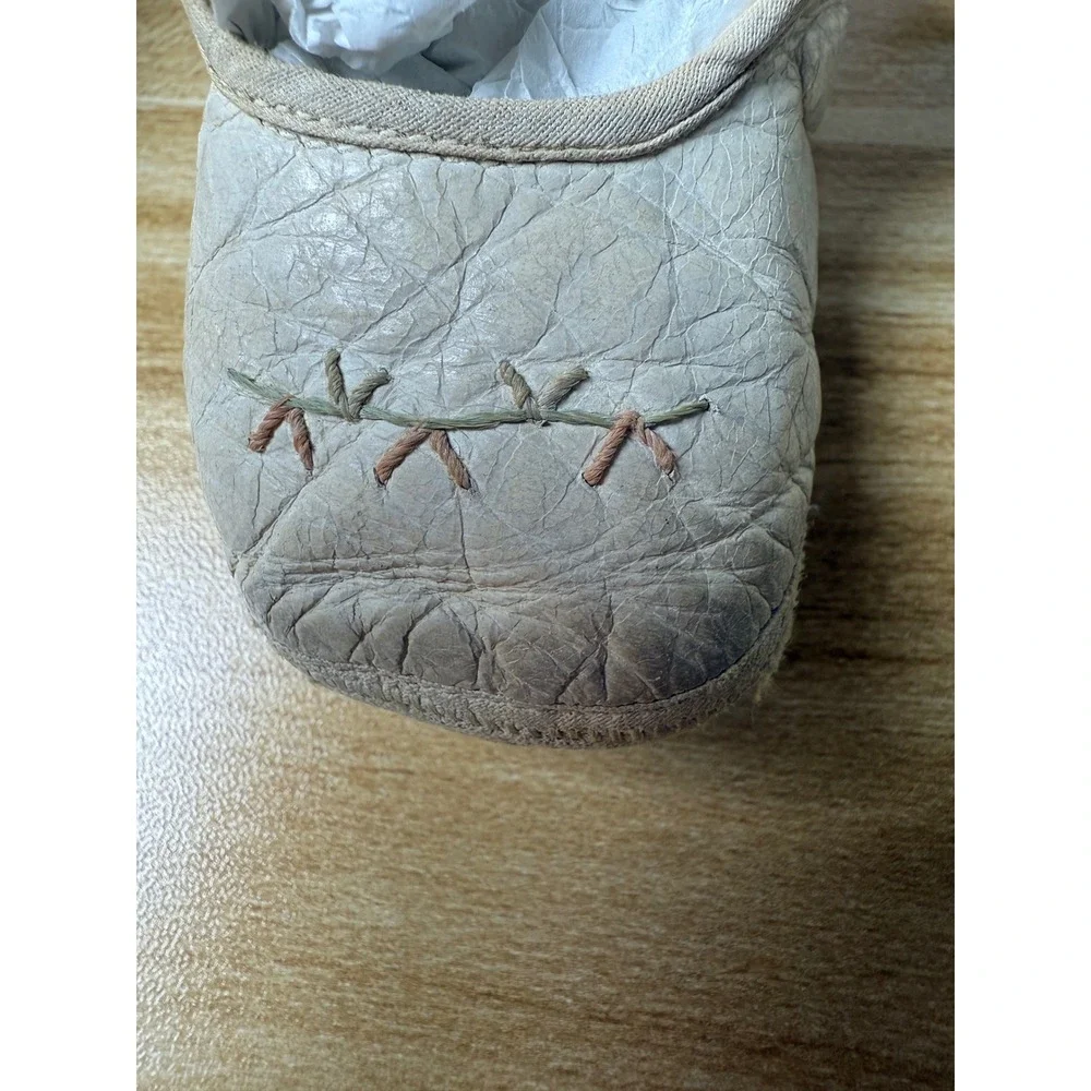 Vintage‎ Baby Shoes Leather Booties Soft Sole Infant Christening Lot